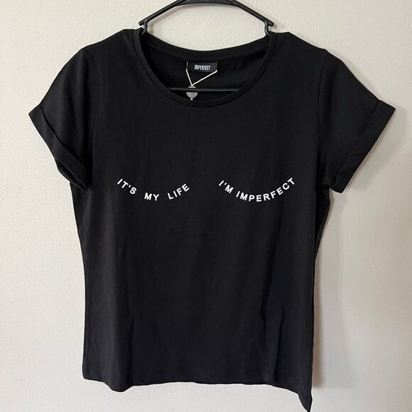 !M?ERFECT Los Angeles Women’s Black T-Shirt - Picture 6 of 9